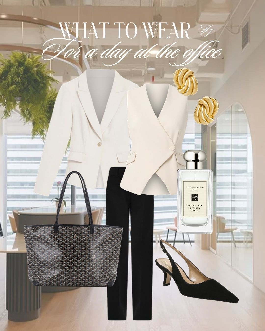 When you need to look polished, powerful, and pulled together 👏🏼

Outfit formula:
Tailored blazer + structured vest/top + straight leg trousers + slingback heels + designer tote + gold earrings

This is your go-to “important meeting” uniform. Everything is linked in this LTK post ✨

#officewear #powerdressing #corporateoutfits #workwearfashion #bossstyle

#LTKootd #LTKWorkwear #LTKmomlife