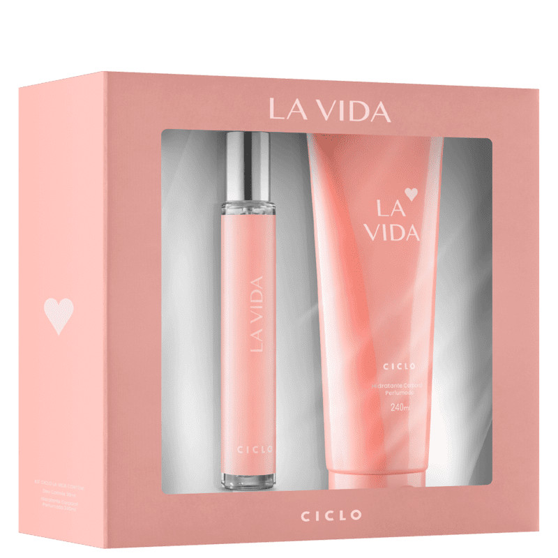 Conjunto La Vida Ciclo Cosméticos Feminino
        
              - Deo Colônia 30ml + Loção ... | Beautybox (BR)