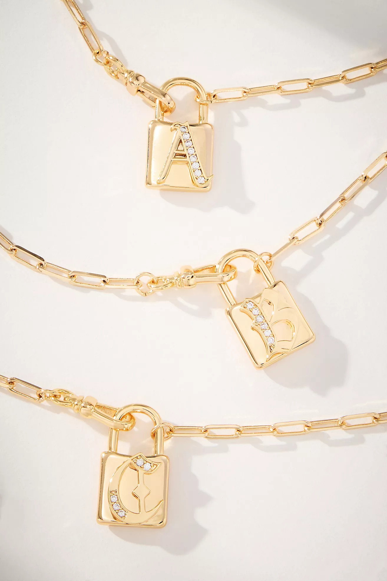 Monogram Pendant Necklace | Anthropologie (US)