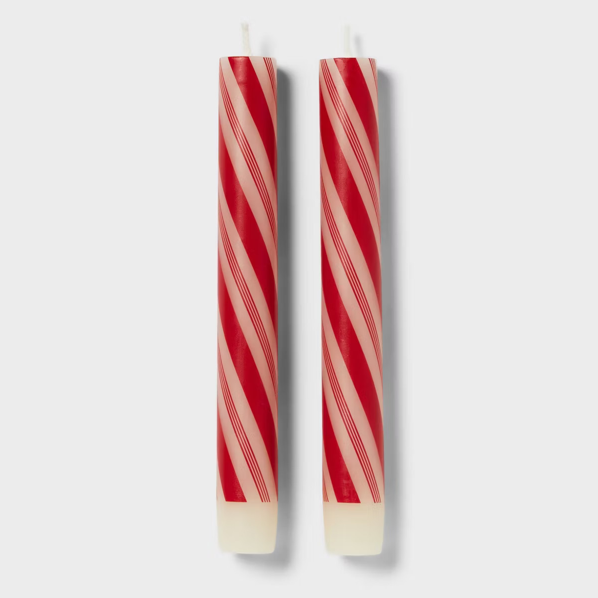 2pk Candy Cane Taper Candle Set - Threshold™ | Target