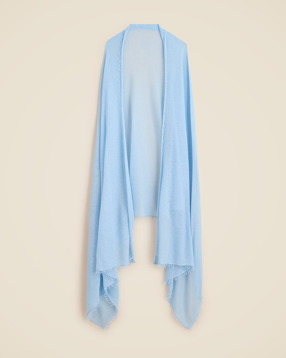Oversized featherweight cashmere wrap | J. Crew US