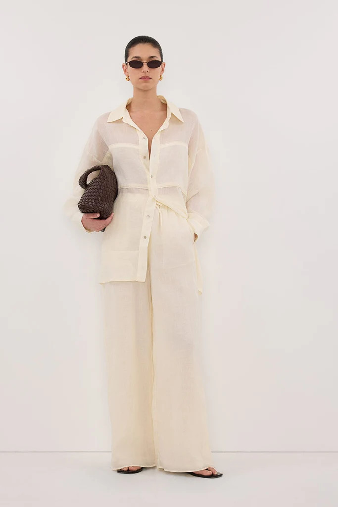 GINNY STRAW RAMIE PANT | DISSH