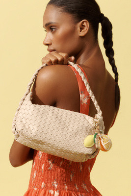 Melie Bianco Woven Shoulder Bag | Anthropologie (US)