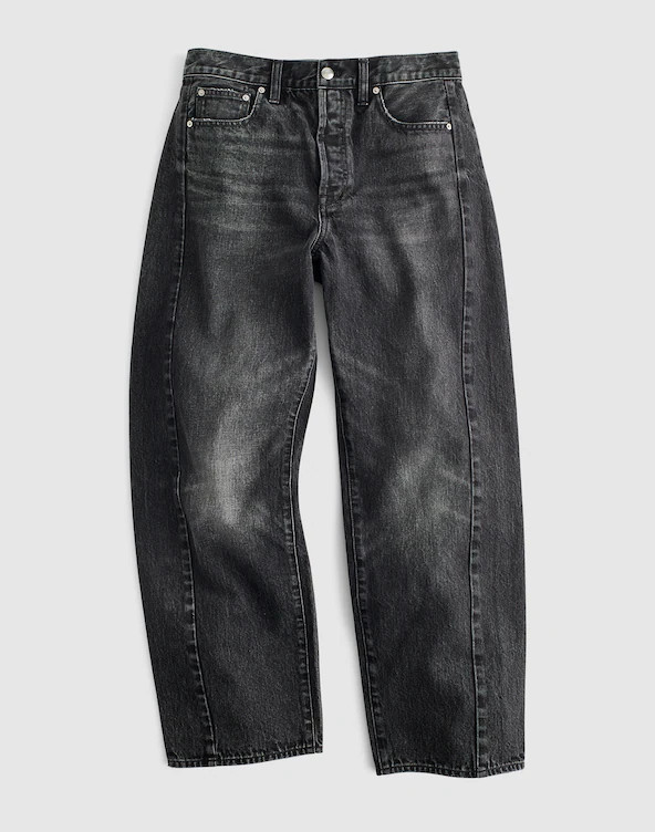Pieced Barrel-Leg Jeans | Madewell