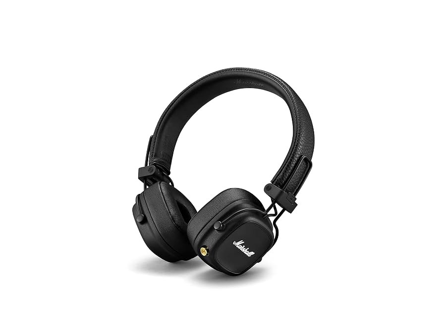 Marshall Major IV On Ear Bluetooth Kopfhörer, Kabelloser Ohrhörer, Faltbar, 80 Stunden kabellos... | Amazon (DE)