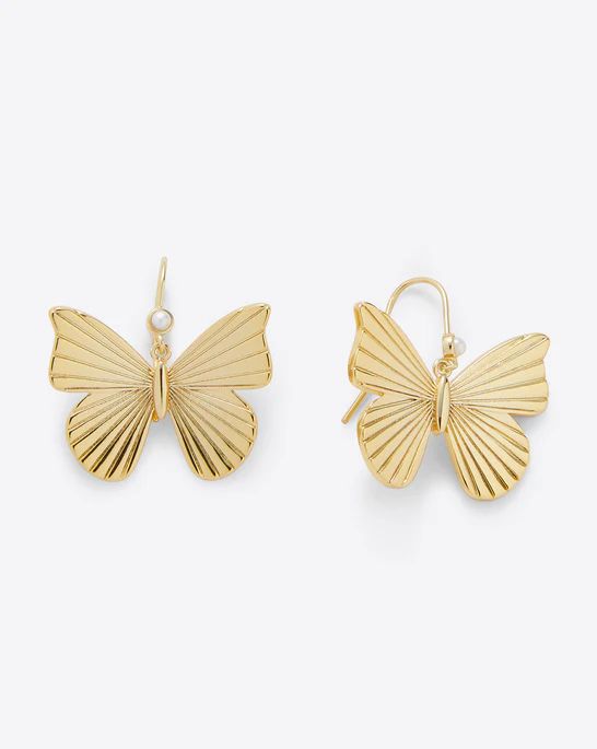 Butterfly Drop Earrings | Draper James (US)