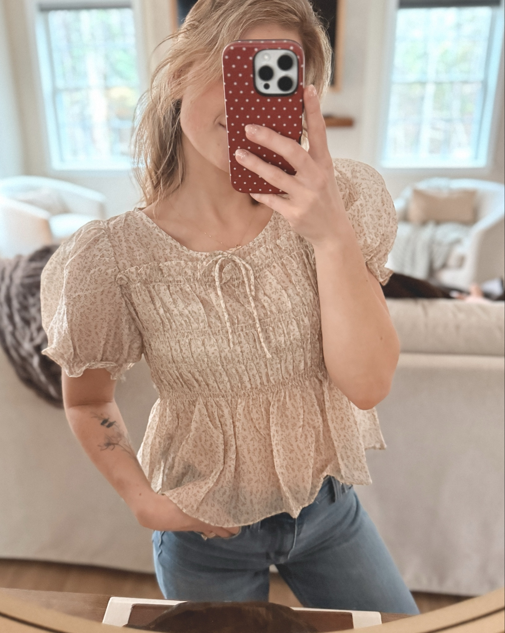 Cutest top for spring

#LTKootd #LTKgrwm #LTKSeasonal