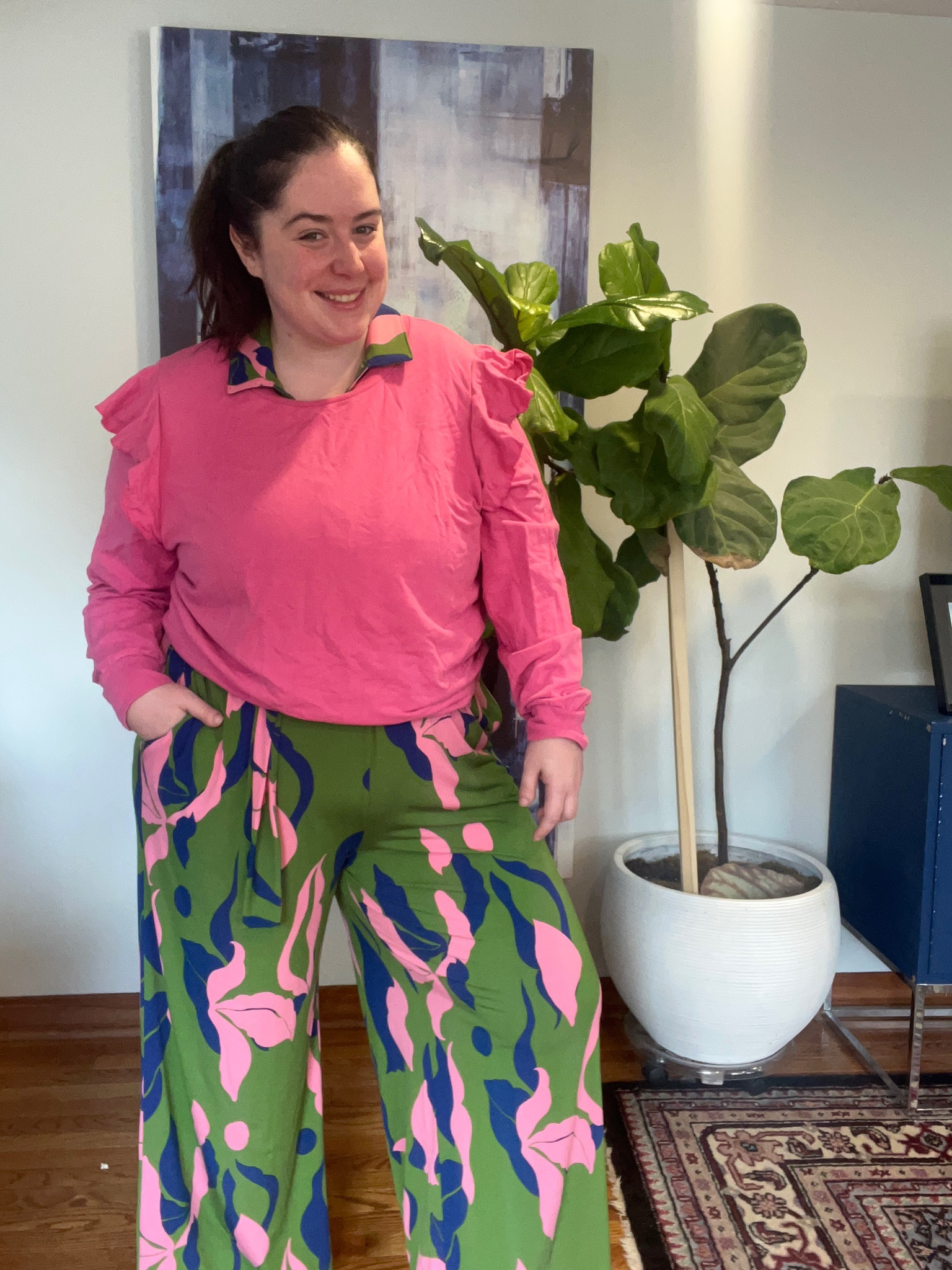 Love layering with this jumpsuit! 