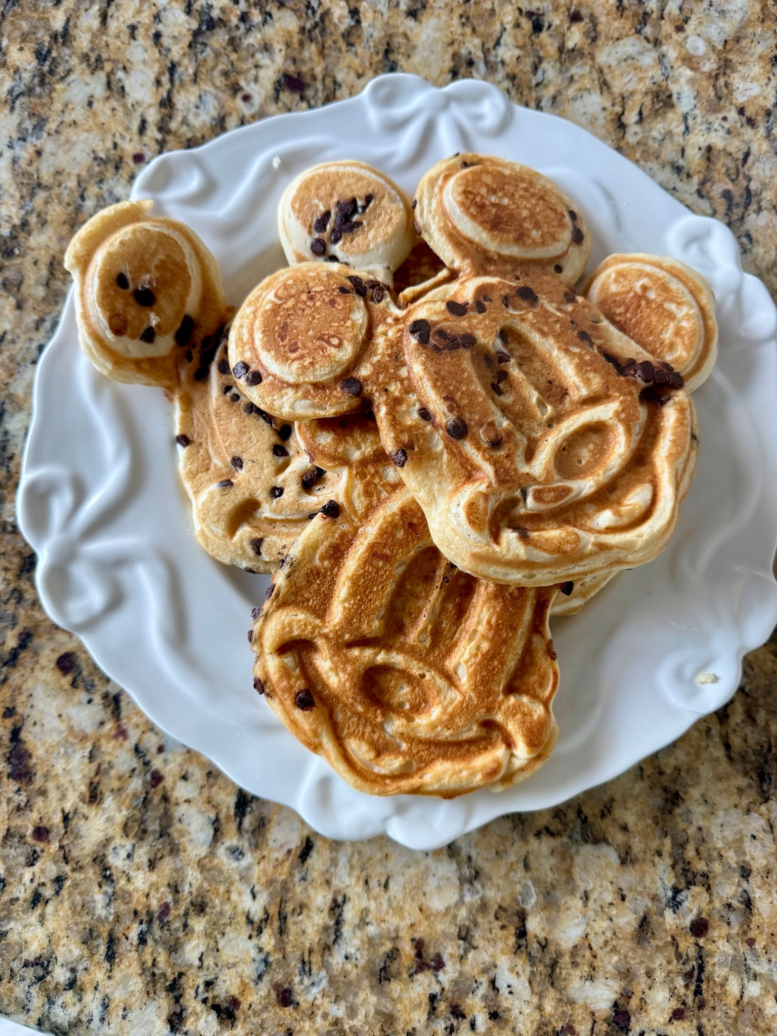 Mickey waffles are always a good idea. I hunted down this waffle maker to match the exact same one I grew up with 🐭nostalgia! Also loving the subtle bow detail on my every day plates. 

#LTKdayinmylife #LTKMothersDay #LTKmomlife