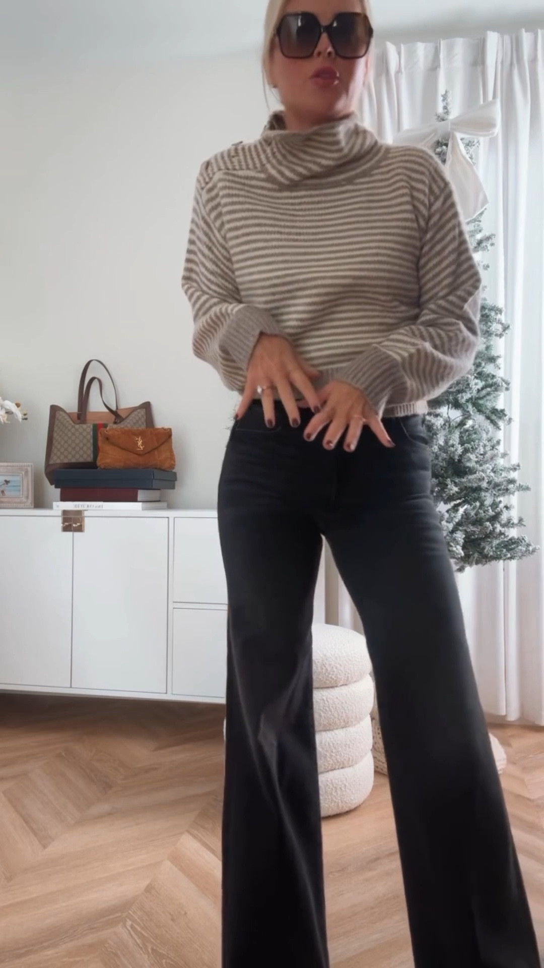 Best seller sweater is 20% off today! Buttons up by the neck — such a fun detail. Wear it to work, for Thanksgiving, or any cozy occasion. This turtleneck is so versatile!

Sweater. Jeans. Denim.

#LTKFindsUnder50 #LTKSaleAlert