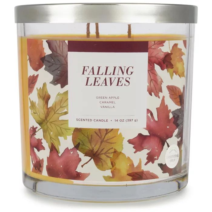 Sonoma Goods For Life® Falling Leaves 14-oz. Candle Jar | Kohls | Kohl's