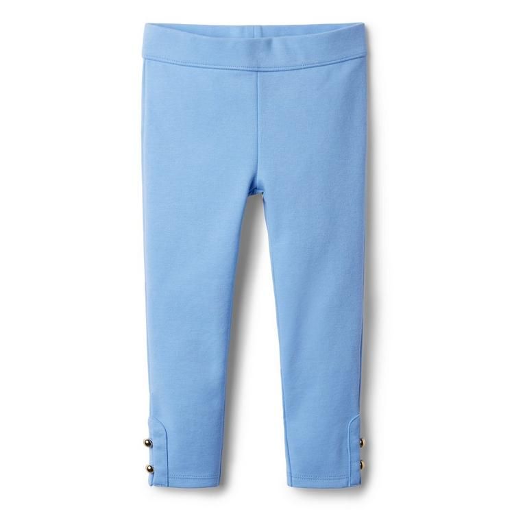 Button-Cuff Ponte Pant | Janie and Jack