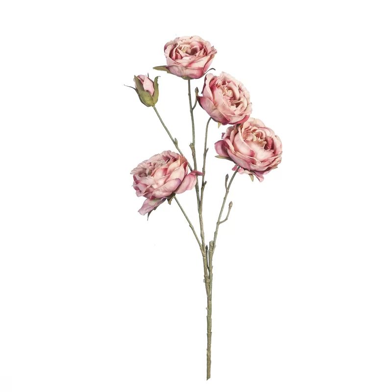 Artificial Dark Spray Roses Stem | Wayfair North America