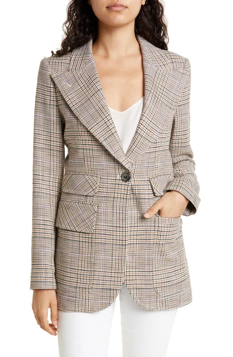 Smythe Glen Plaid Peaked Lapel Blazer | Nordstrom | Nordstrom