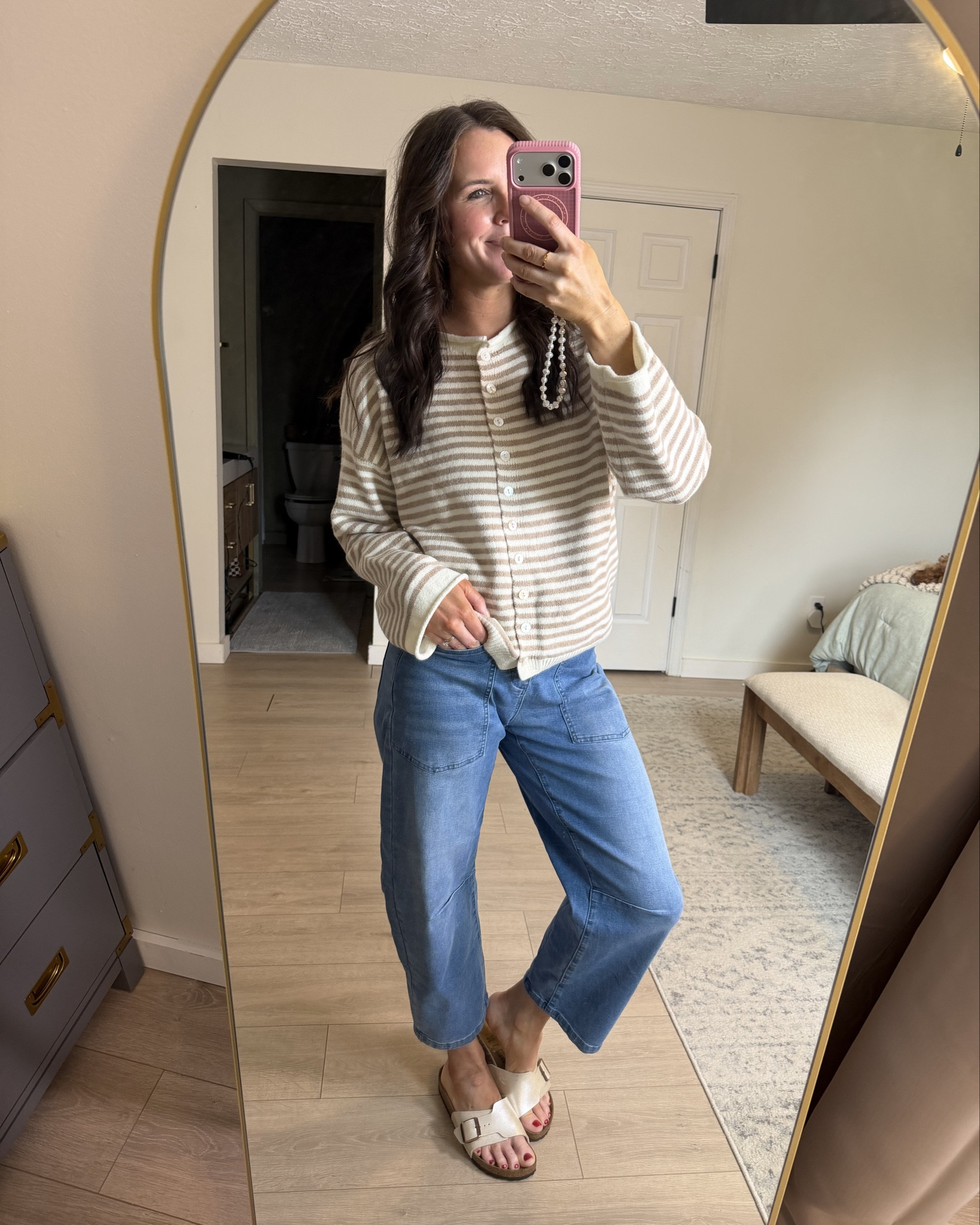 Comfy and cute Amazon fit. Second color in this sweater and love the fit of these barrel jeans 

#LTKTall #LTKootd #LTKSaleAlert