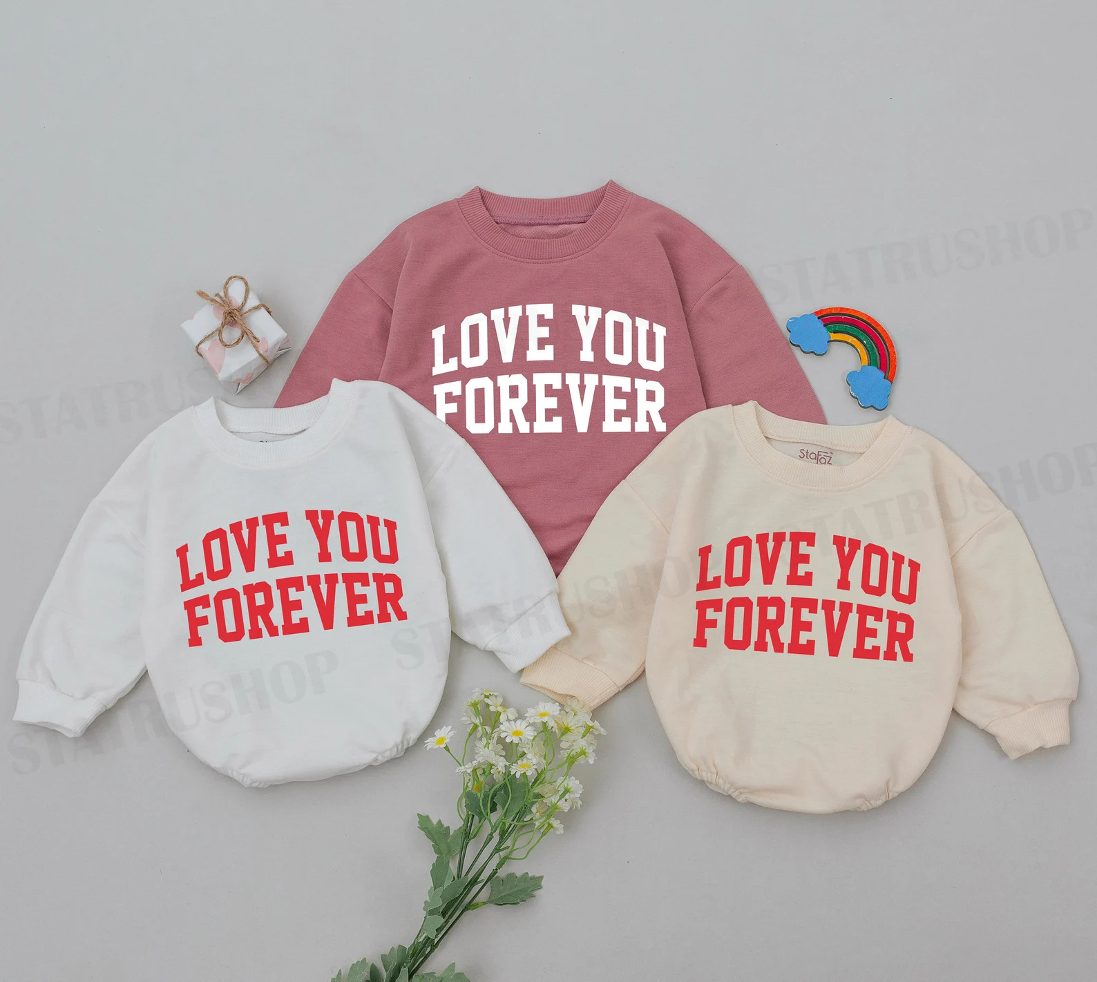 Lover You Forever Romper, Baby Girl Valentines Outfit, First Valentine's Day, Newborn for Girls, ... | Etsy (US)