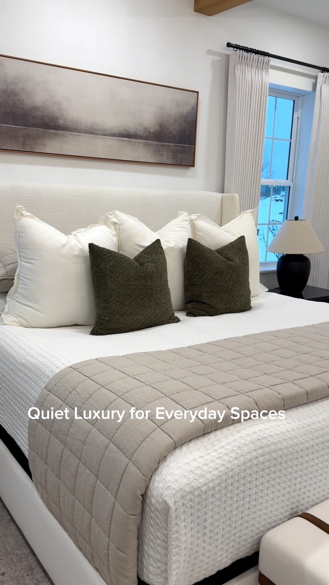 After days of snow and ice keeping us home, a simple bedroom refresh felt so needed🤍

There’s something about winter that makes you crave slower mornings, softer textures, and a bed you actually want to stay in.

This French Flax Linen comforter ties the whole room together so effortlessly and works beautifully with the rest of the space.

🔗Comment SHOP for the links to this room! 

• 100% certified French linen on both sides
• Naturally breathable + temperature regulating
• 200 GSM fill for year-round comfort
• Garment washed for a relaxed, lived-in feel
• Box stitching for durability
• Envelope-back shams
• OEKO-TEX® 100 certified.

Simple, calm, and easy to style.
@harborhouse.living 


#LTKSaleAlert #LTKSeasonal #LTKHome