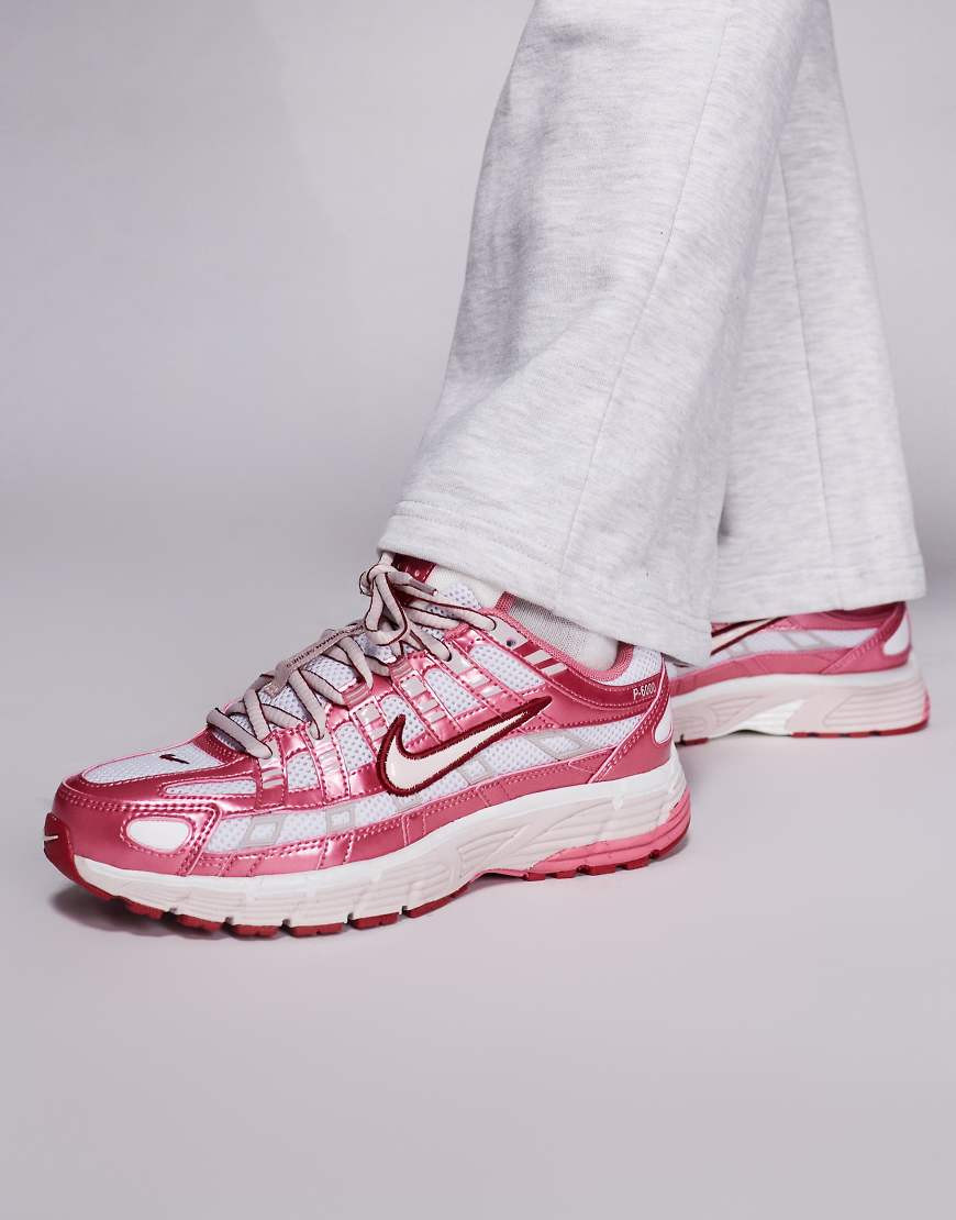 Nike P-6000 sneakers in pink and white | ASOS (Global)