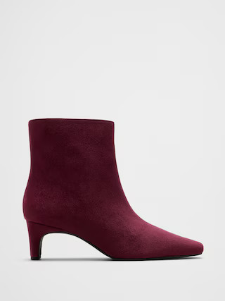 Vegan Leather Dress Bootie | Banana Republic Factory