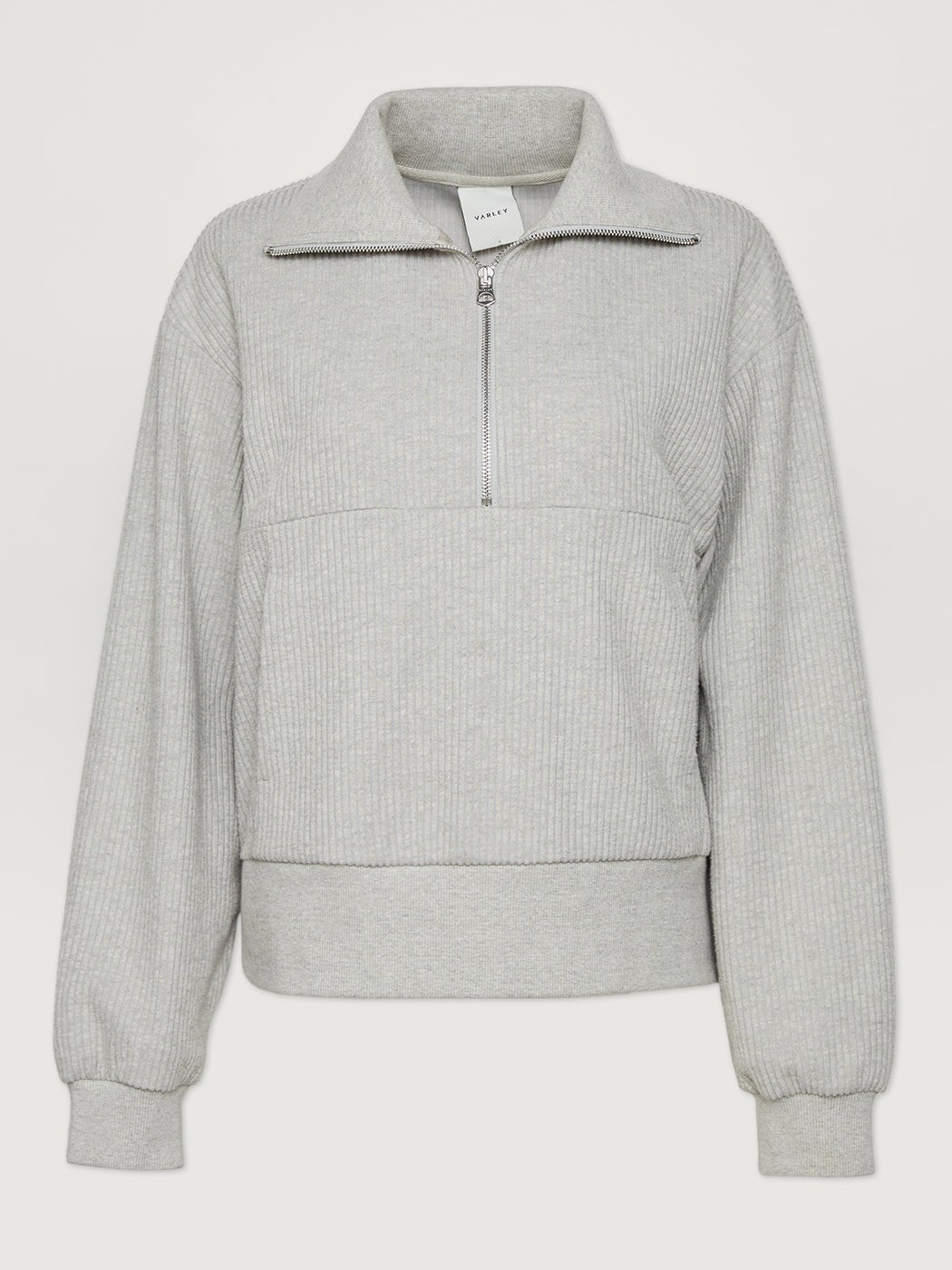 Cyrus Half Zip - Sage Heather Marl | Carbon38