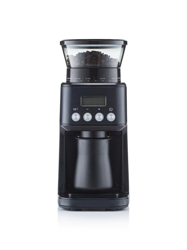 Black Barista & Co Core Electric Coffee Grinder | Fenwick | Fenwick