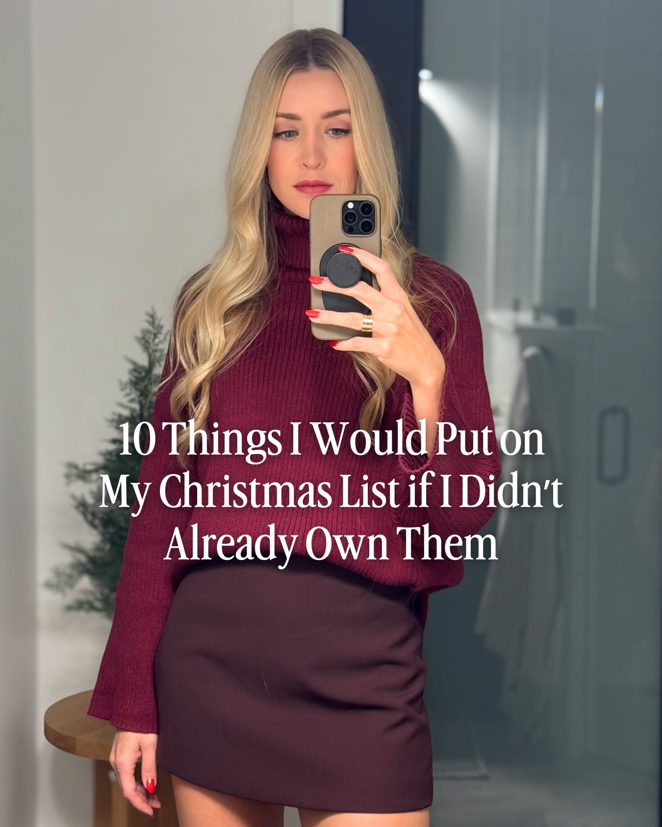 If you’re staring at your Christmas list wondering what to ask for… borrow mine. These are the things I would ask for again in a heartbeat. Consider this your cheat sheet for gifting yourself or someone you love.

Swipe for the things I would re-buy without hesitation.

#LTKGiftGuide #LTKHoliday #LTKCyberWeek