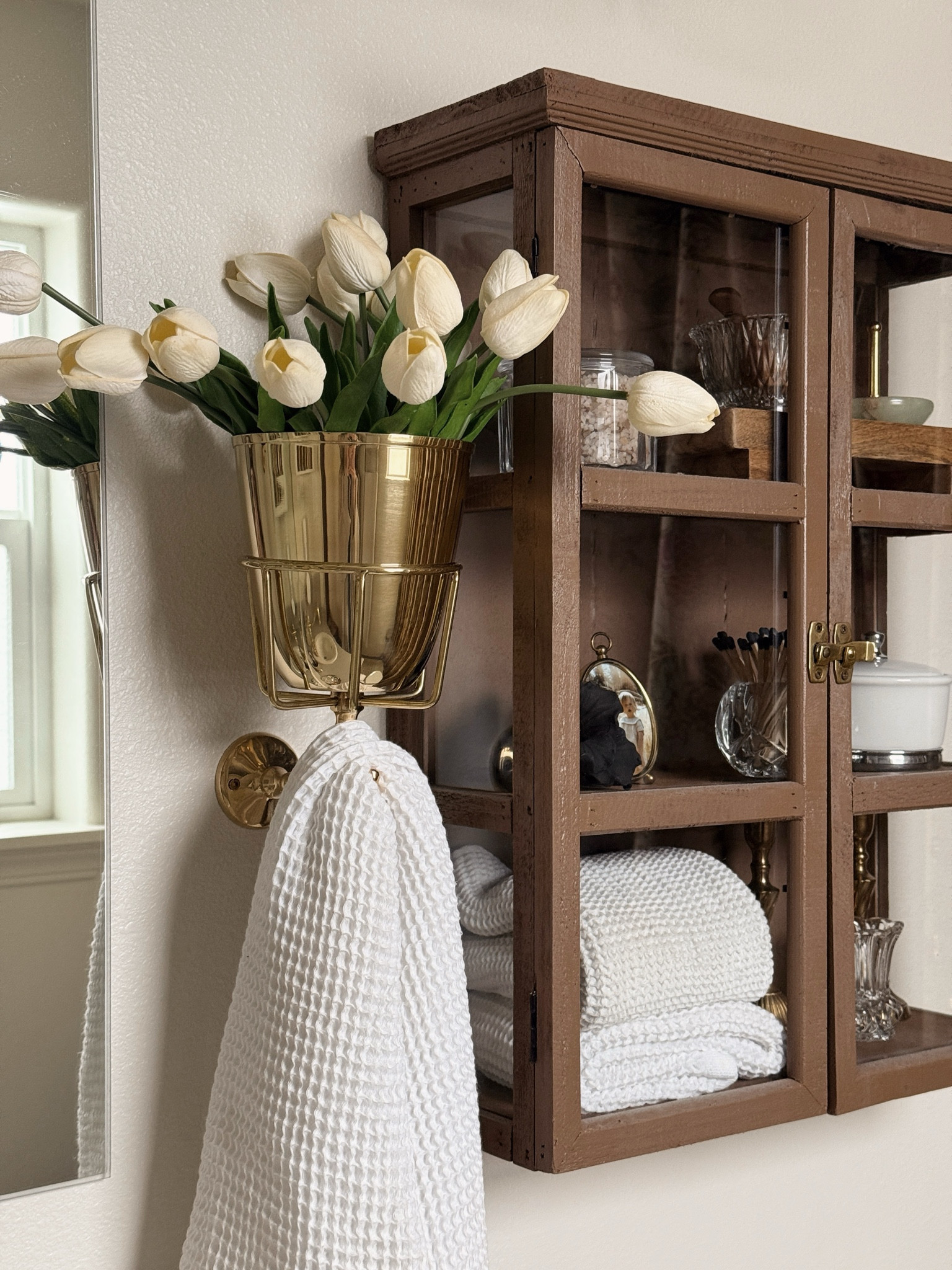 Easily elevate your bathroom with this brass piece! Perfect for kitchens, butler’s pantry or mudroom too! 

#LTKStyleTip #LTKFindsUnder100 #LTKHome