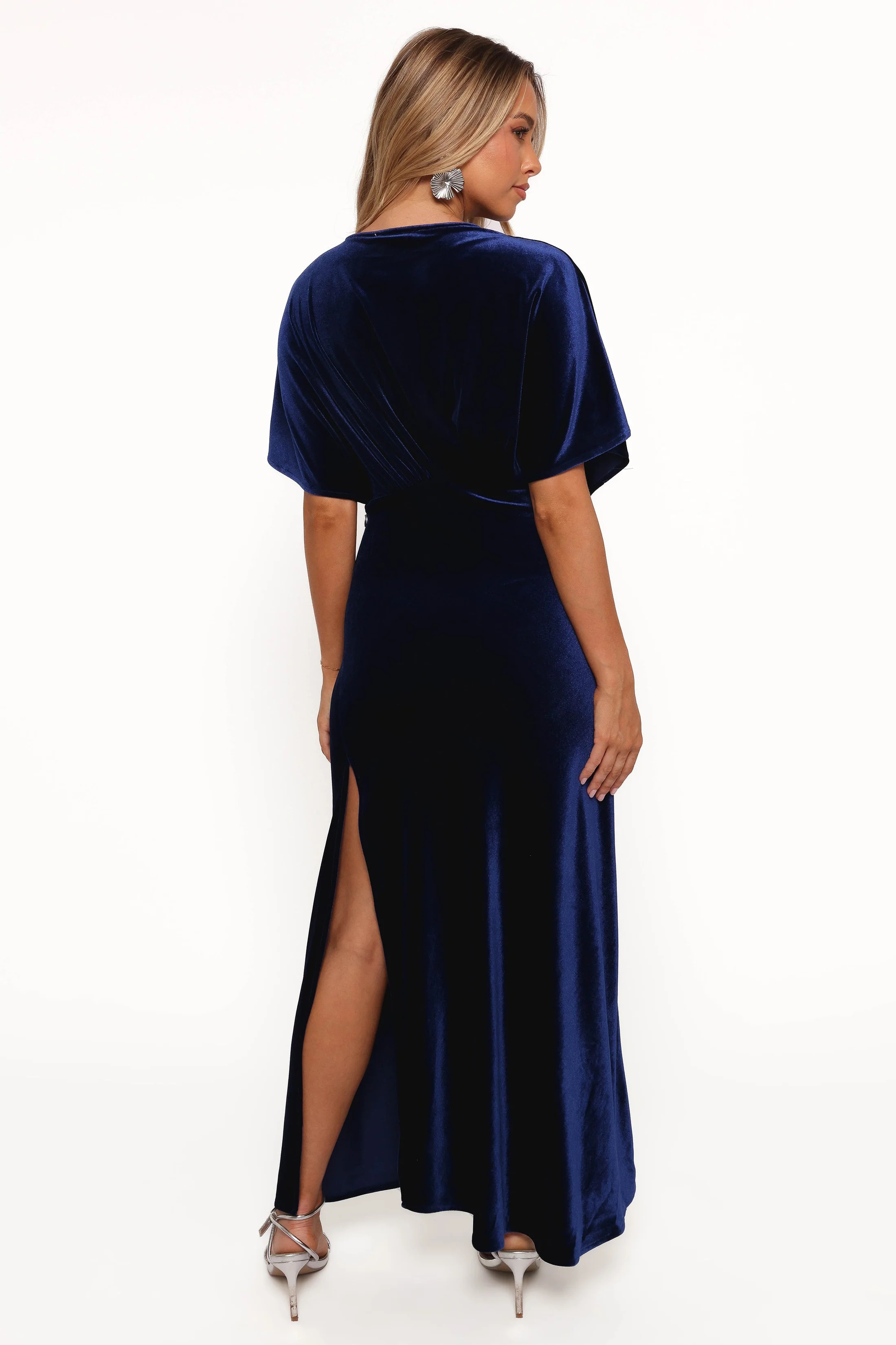 Ricki Velvet Maxi Dress - Midnight | Petal & Pup (US)