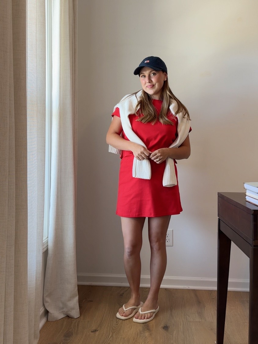95% cotton two piece skort set from amazon! would be a cute July 4th outfit. 

summer outfit, mom outfit, skort, athleisure, casual comfortable outfit 

 #LTKgrwm #LTKootd #LTKmomlife