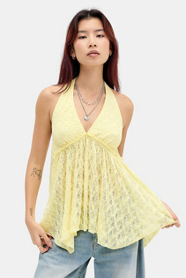 Kimchi Blue Piper Halter Top | Urban Outfitters UK
