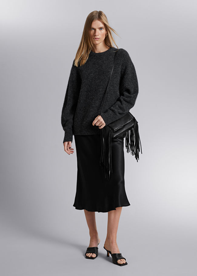 Relaxed Alpaca Knit Sweater | & Other Stories US