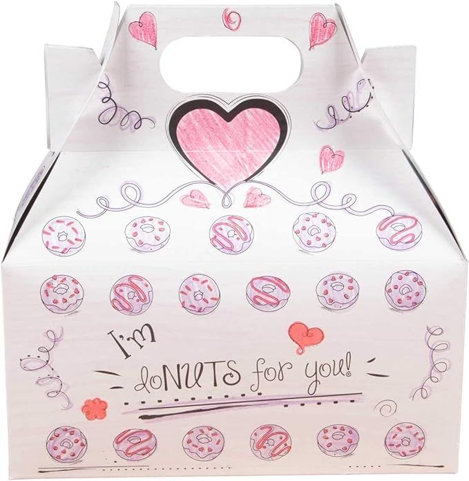 Really Good Stuff Valentine Craft Boxes for Kids- 12 Pack - Treat Box Gift Bags for The Classroom... | Amazon (US)