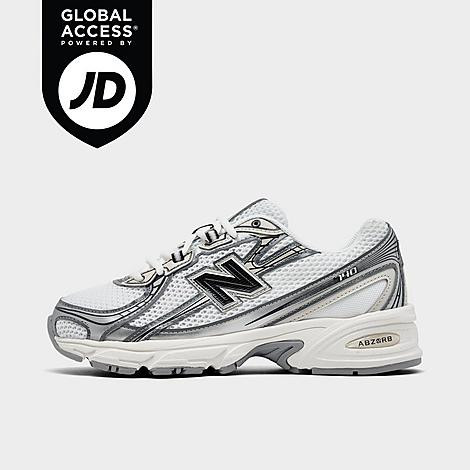 New Balance Women's 740 Casual Shoes in White/Linen/Black Size: 10.0 | Finish Line (US)