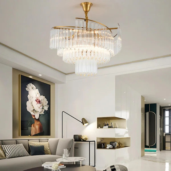 Anannya Chandelier with Crystal AccentsSee More by Mercer41Rated 4.5 out of 5 stars.4.54 Reviews$... | Wayfair North America