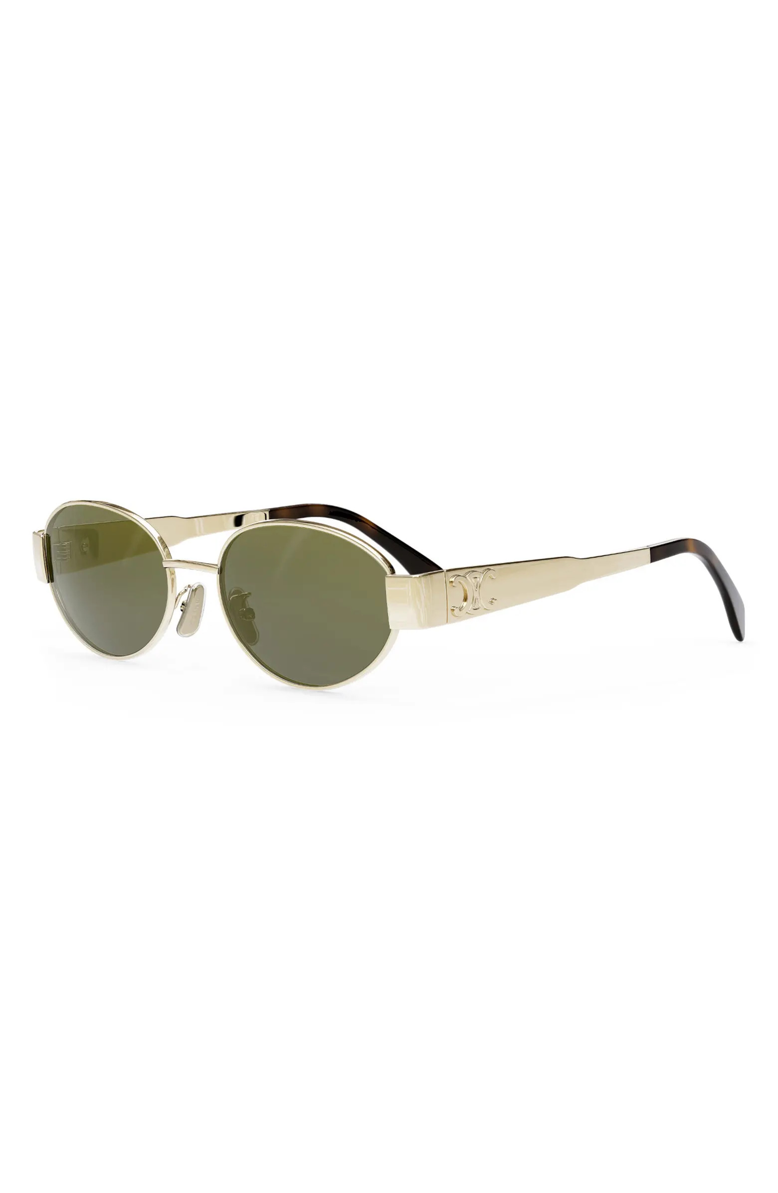 Triomphe 54mm Oval Sunglasses | Nordstrom