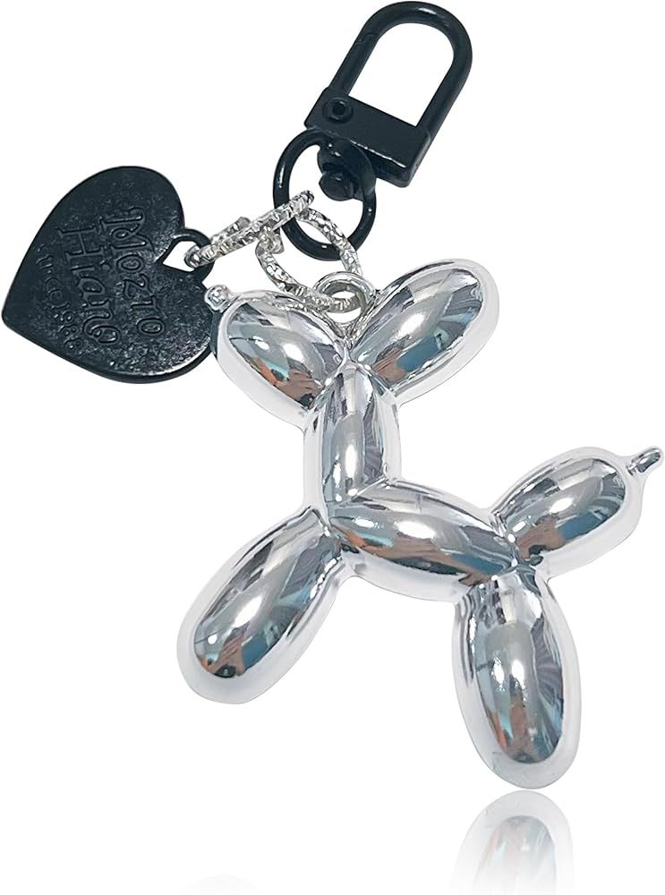 LAEKOU Jelly Balloon Dog Design Keychain for Women, Cute Girls Key Chain, Key Chains Accessories ... | Amazon (US)