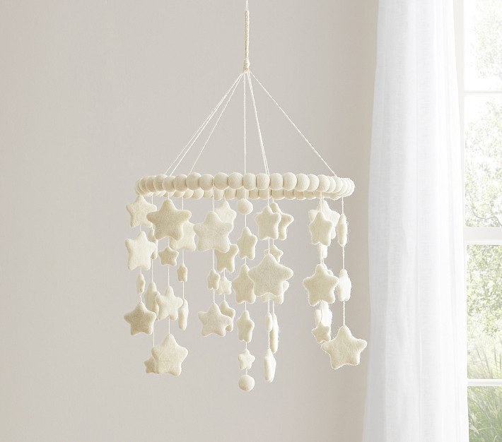 Felt Star Mobile | Pottery Barn Kids