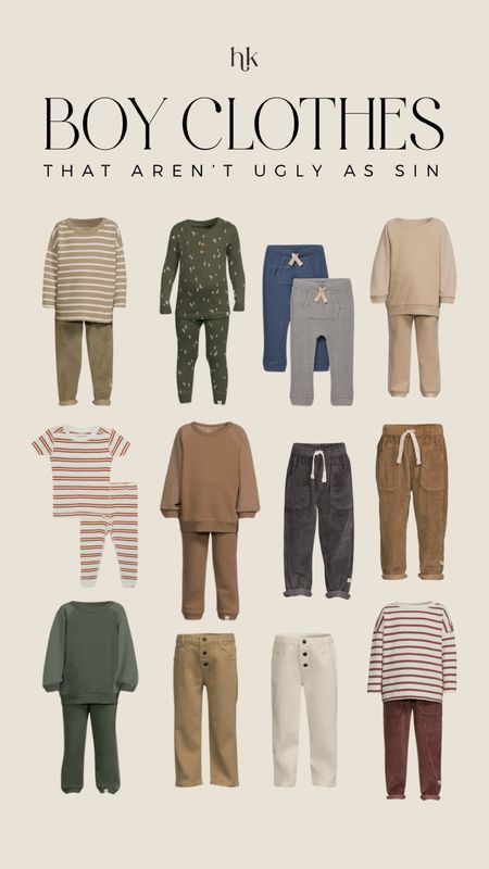 Neutral toddler boy clothes! Sets for under $25

#LTKkids #LTKfamily #LTKbaby