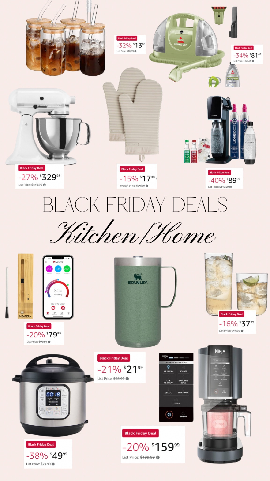 Here are some really great Black Friday deals for home and kitchen on Amazon 

#LTKHome #LTKGiftGuide #LTKCyberWeek