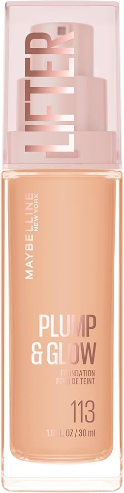 Maybelline Lifter Plump & Glow Foundation, Liquid Foundation with 2% Niacinamide + Hyaluronic Aci... | Amazon (US)