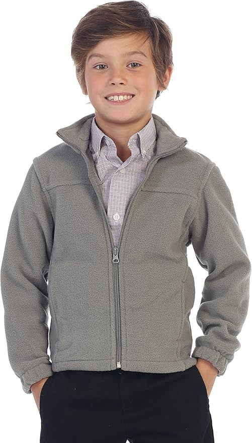 Gioberti Boys Full Zip Polar Fleece Jacket | Amazon (US)