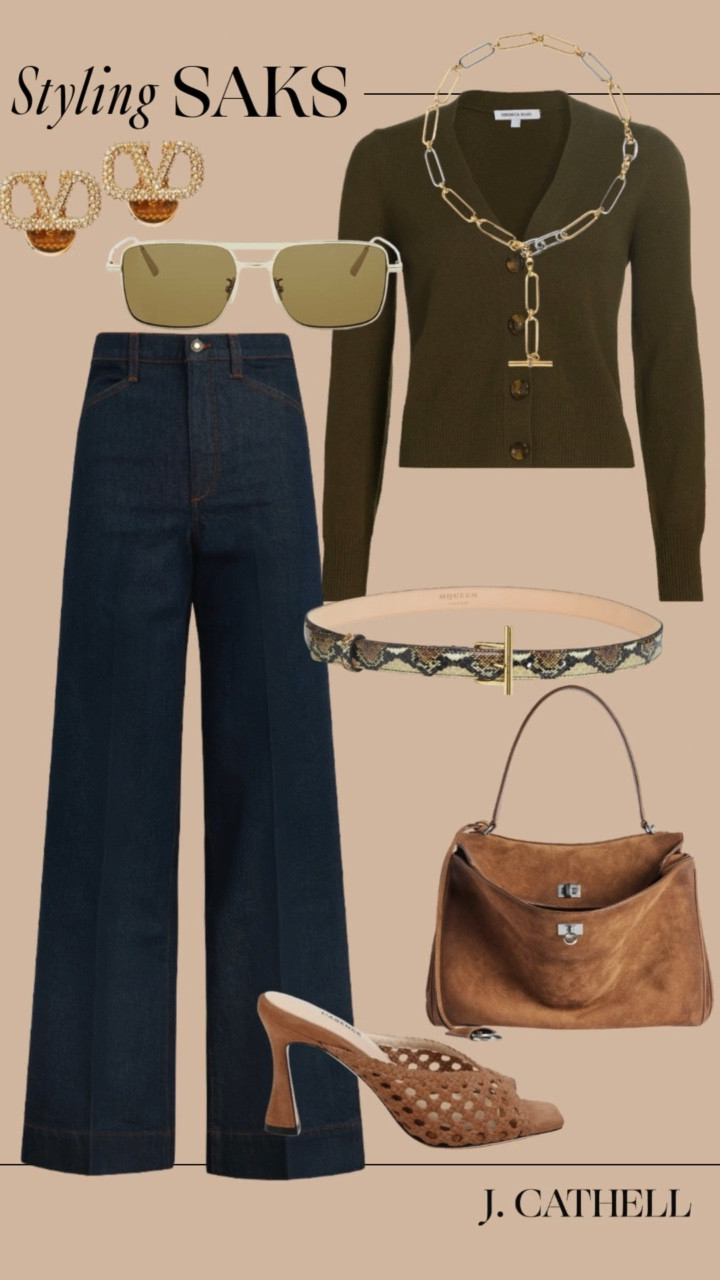 Cool mountain mornings, chic dinners in town, and everything in between—I styled these Saks finds so you can wear them now and later. Think denim blouses, suede jackets, animal print accents, and rich fall tones that transition perfectly into cooler weather.

If you’re planning a Labor Day trip to the mountains—Aspen, Jackson Hole, Vail, Park City, or Highlands—these looks are exactly what you’ll want in your suitcase. Elevated yet effortless, they’ll take you from trail walks to cocktails by the fire without missing a beat.

Shop the edit now on jcathell.com and start planning those mountain chic moments ✨

@saks #saks #sakspartner
#SaksStyle

#LTKStyleTip #LTKShoeCrush #LTKOver40