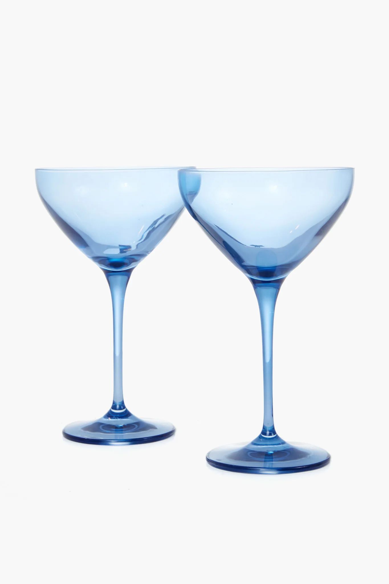 Cobalt Blue Martini Glasses Set of 2 | Tuckernuck (US)
