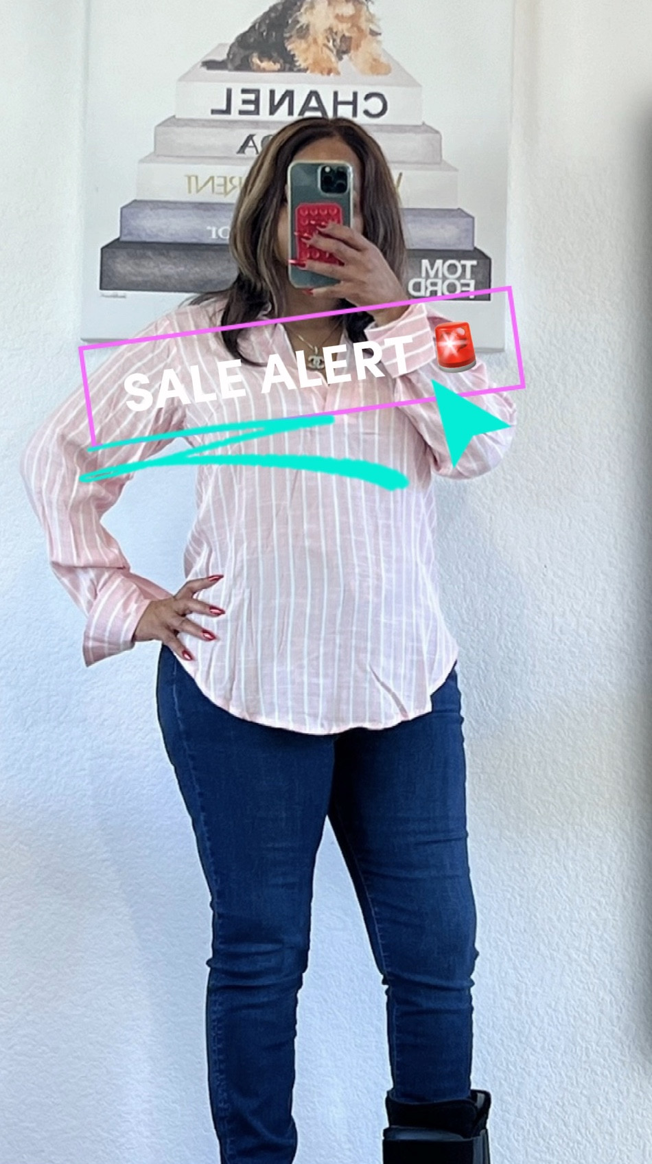 I love the style and comfort of this top so much, I bought it in 2 colors. 
The pink one is currently on sale  

#LTKSaleAlert #LTKVideo #LTKStyleTip