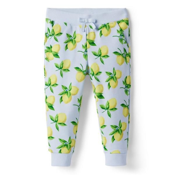 Lemon French Terry Jogger | Janie and Jack