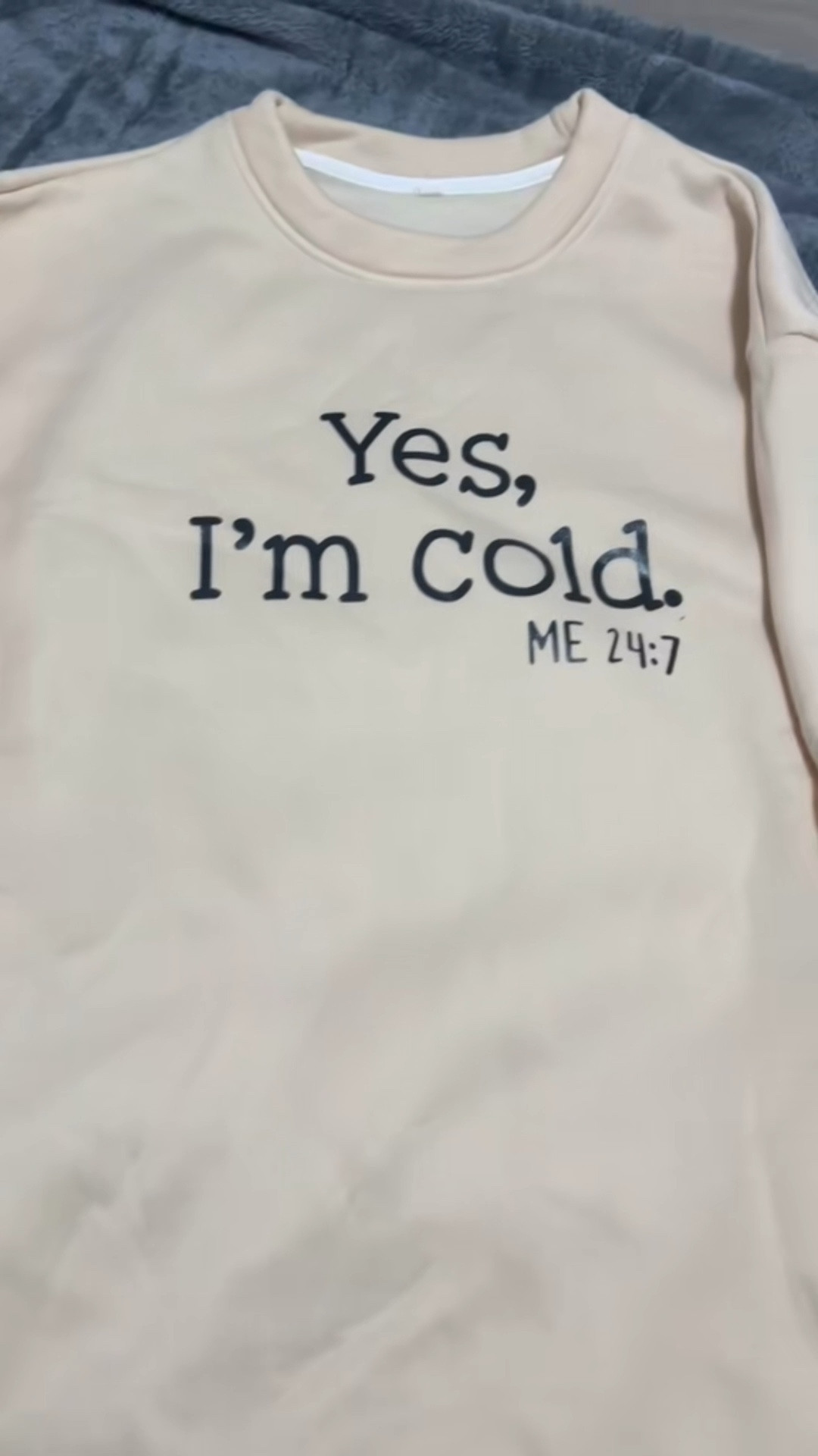 Love this saying…#cold#sweatshirt

#LTKdayinmylife #LTKSeasonal