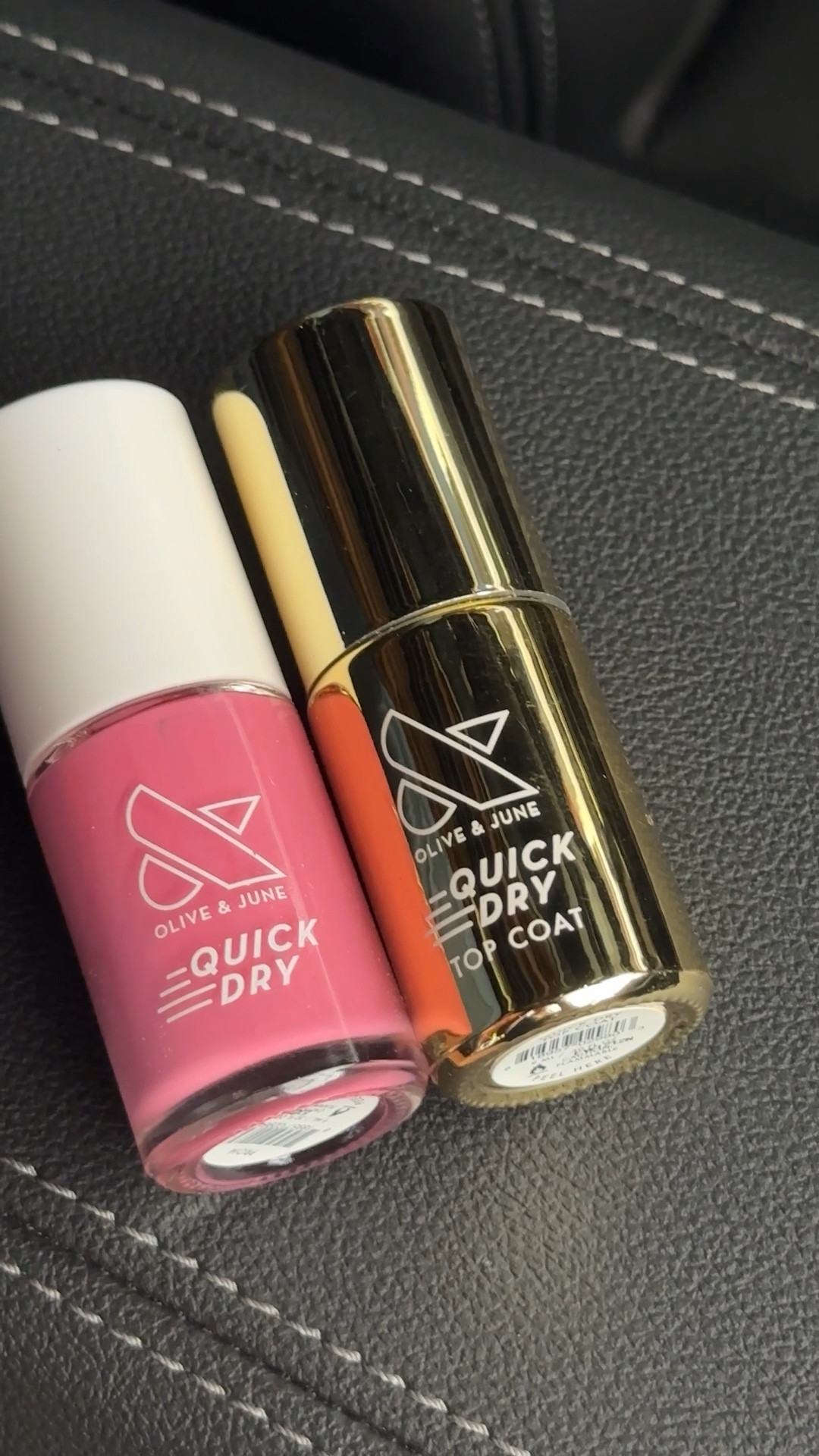Getting my nails together before an event and it’s so quick and easy you can do it in the car with @oliveandjune “prom” polish available now at @target #AD #TargetPartner #OliveandJunePartner 

#LTKStyleTip #LTKBeauty #LTKSeasonal