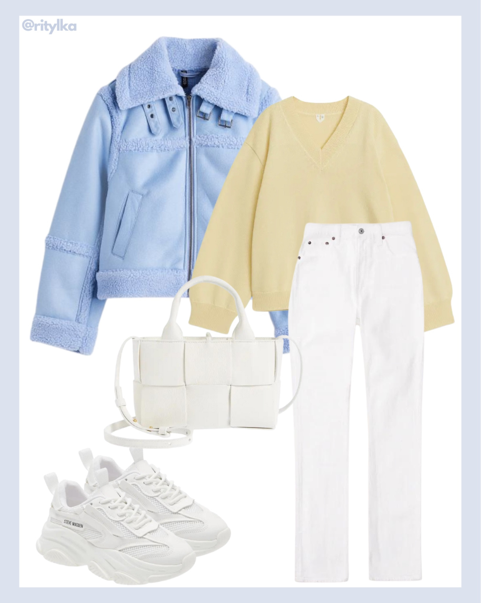 Winter outfit inspo

Blue winter jacket
HM jacket
Yellow winter sweater 
Abercrombie white jeans 
White sneakers outfit 
White bag

#winteroutfit #winteroutfitideas #hmoutfit #abercrombieoutfit #budgetfashion

#LTKSeasonal #LTKunder100 #LTKshoecrush