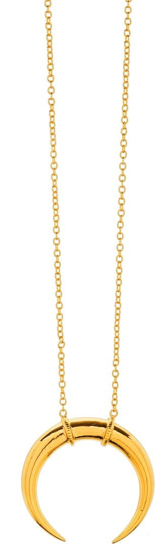 Cayne Crescent Plated Pendant Necklace | Nordstrom