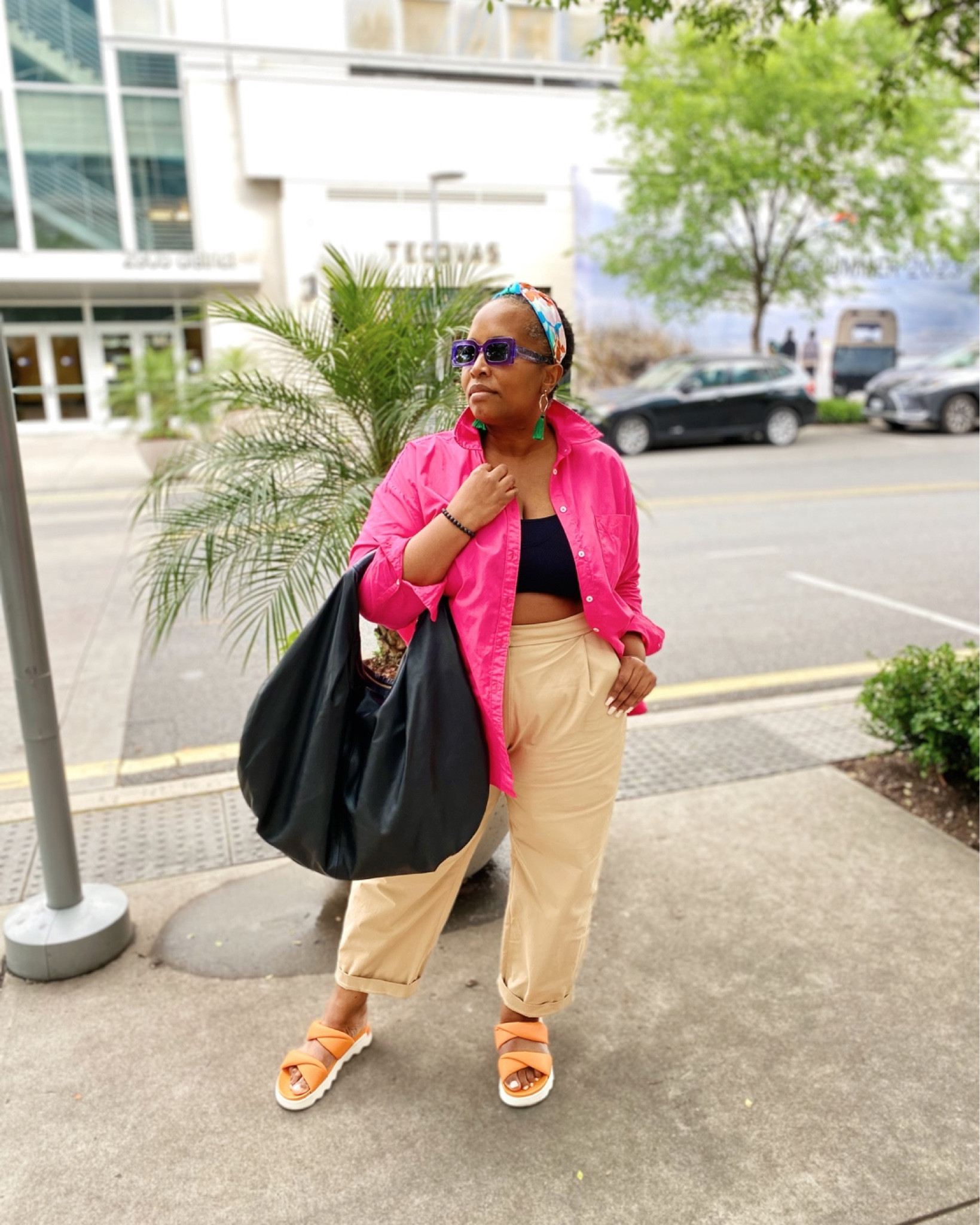 These pieces together make an effortless and comfortable look. I love color blocking especially with my accessories. These chinos are amazing and a must have! #myanthropologie #melissatiwanstyles

#LTKfit #LTKstyletip #LTKcurves